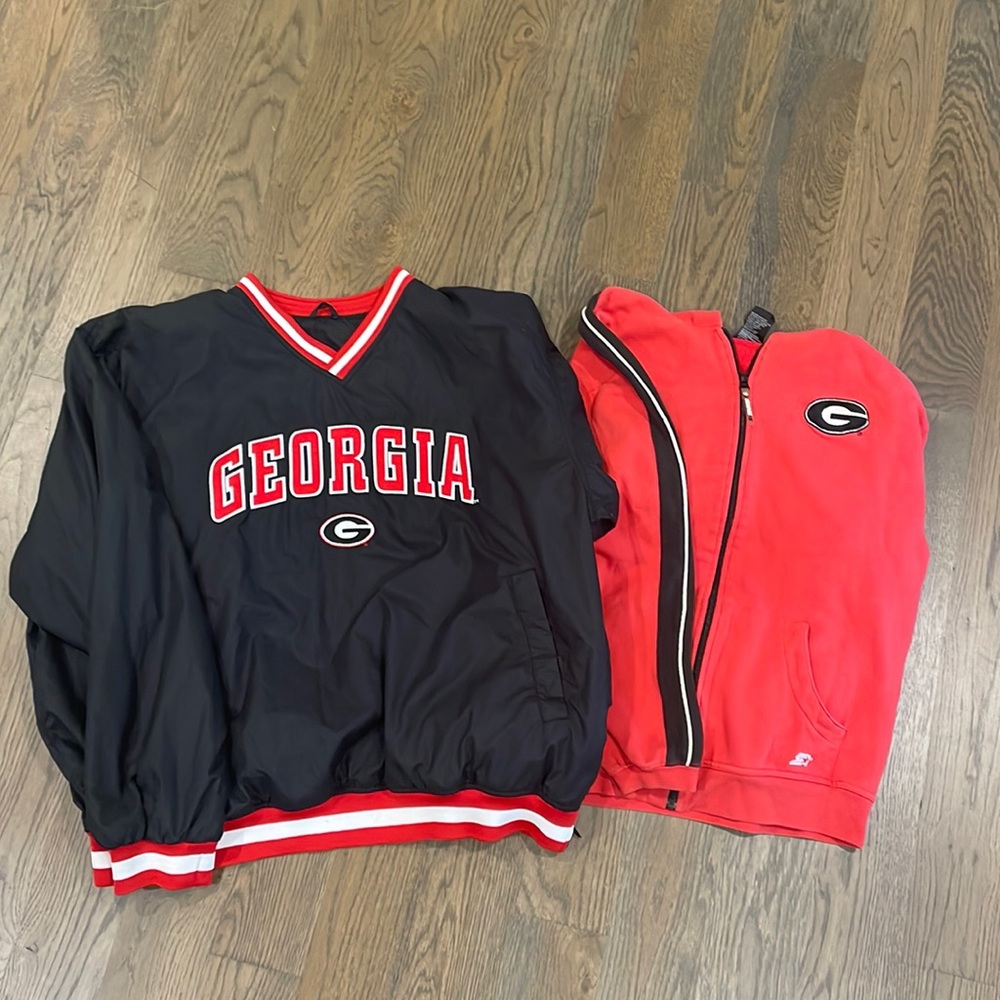 Vintage VTG Georgia Jacket & Hoodie Bundle